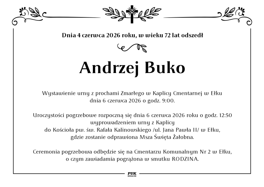 Andrzej Buko - nekrolog